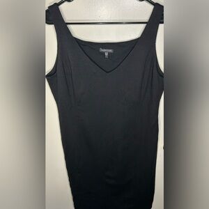 Eileen Fisher Silk Lined Professional Sleeveless Midi Dress - Size Large